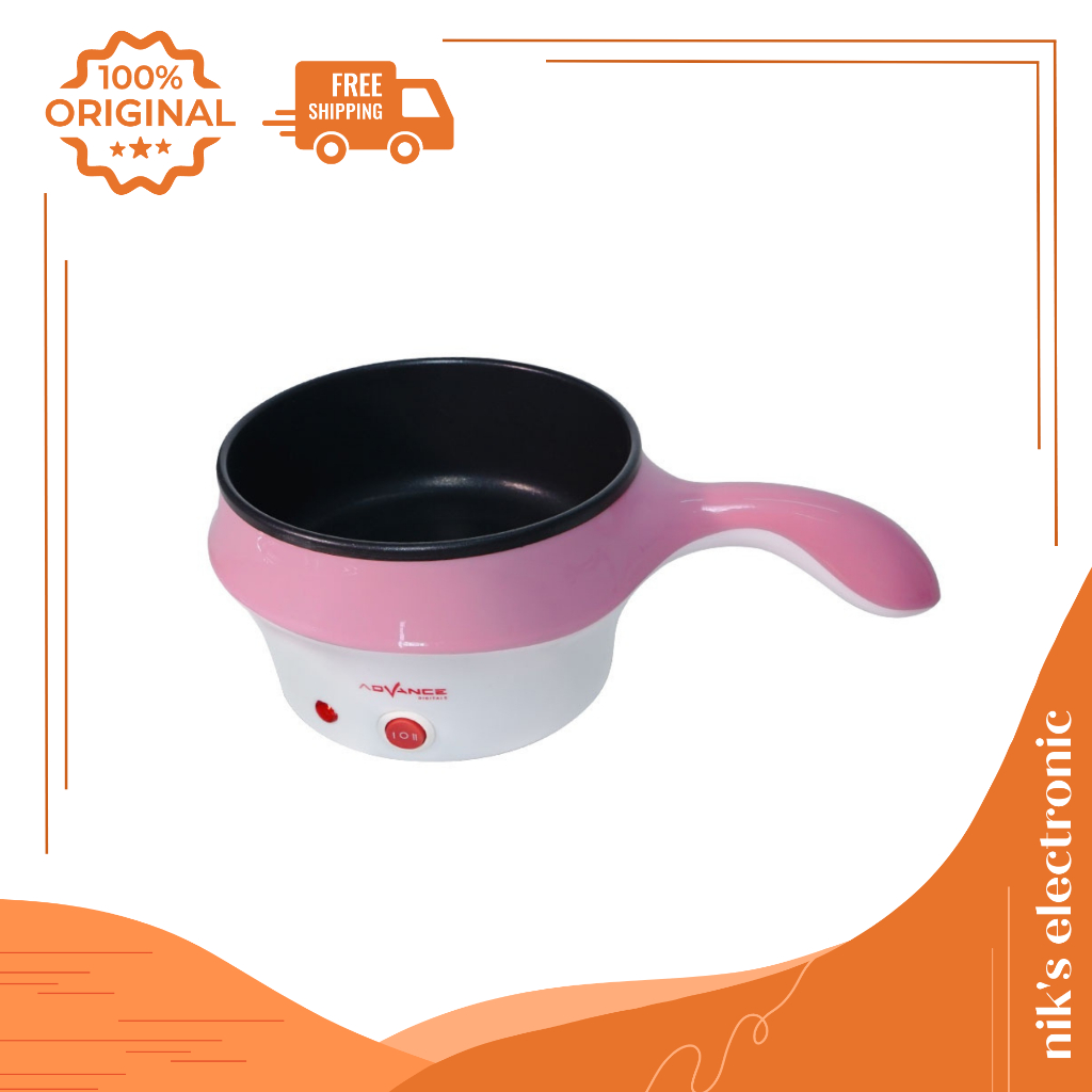 ORIGINAL 100% | ADVANCE Panci Listrik Serbaguna | Multifunctional Electric Fry Pan | Panci Listrik L