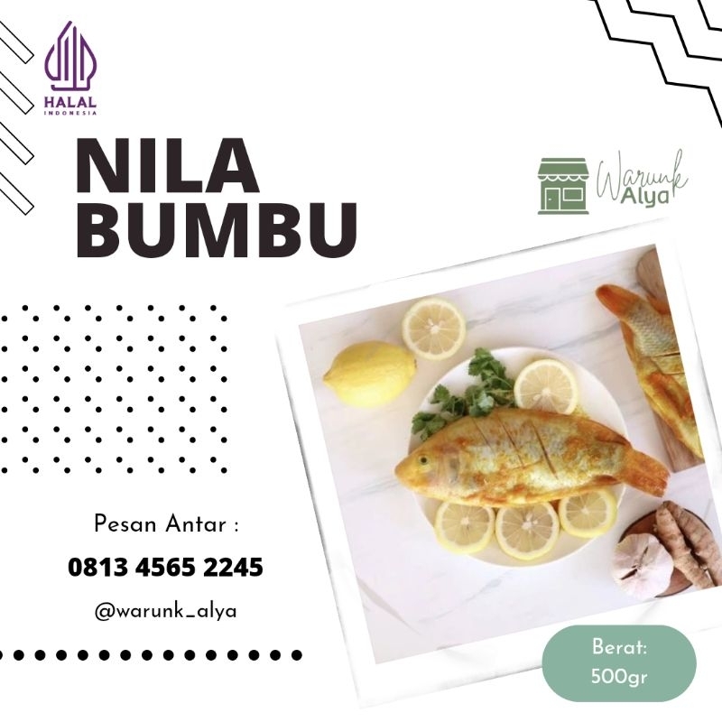 

IKAN NILA BUMBU KUNING
