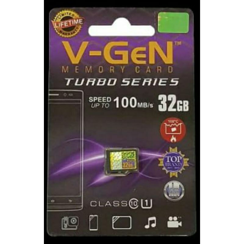 V-GEN 32 GB TURBO CLASS 10 ORIGINAL