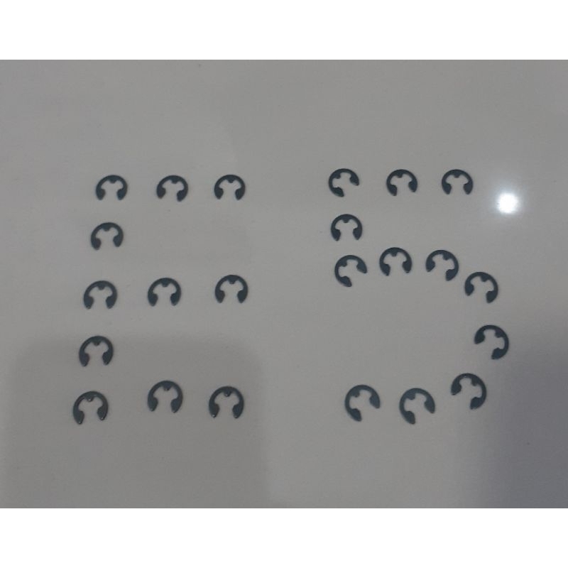 CIRCLIP KAMPAS GANDA E5 , HARGA PER 1 PCS