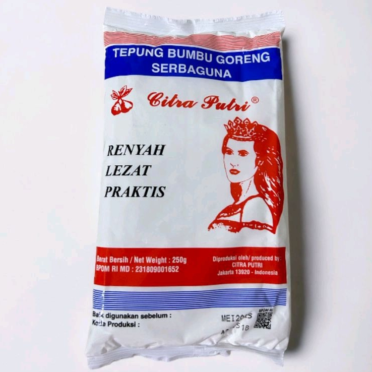 

Tepung Bumbu Serbaguna Citra Putri 250gr