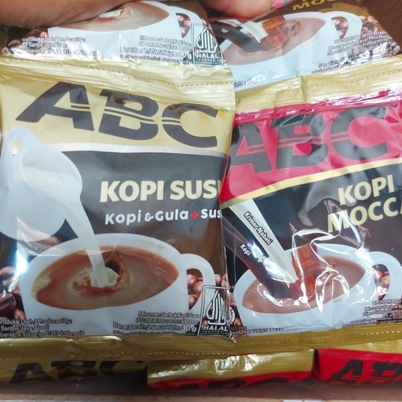 

ABC Kopi Sachet 1 Renceng Isi 10