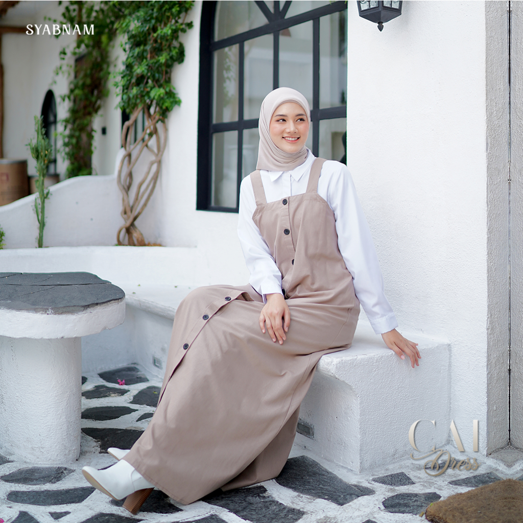 Syabnam Official - Cai Dress | Outerwear Wanita