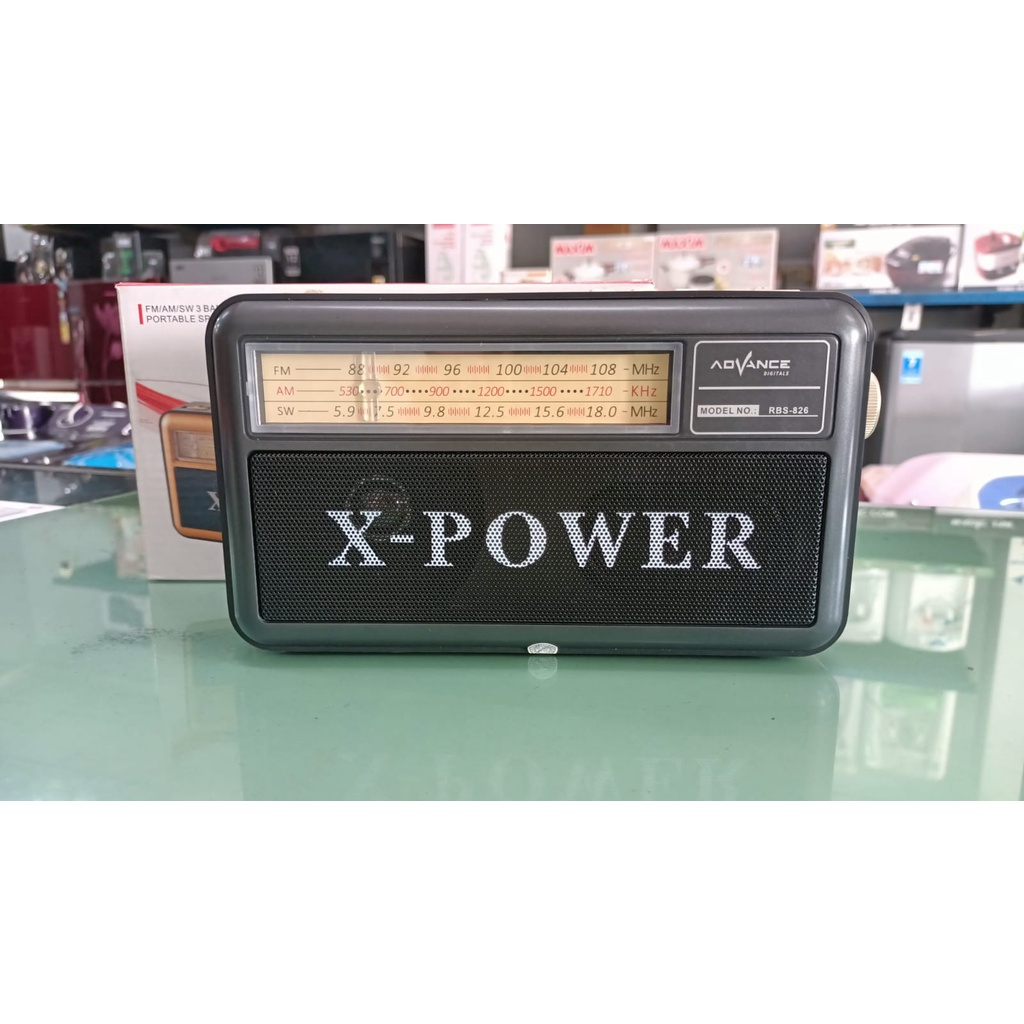 RADIO ADVANCE RBS 826/RADIO MP3/RADIO BLUETOOTH/RADIO MURAH