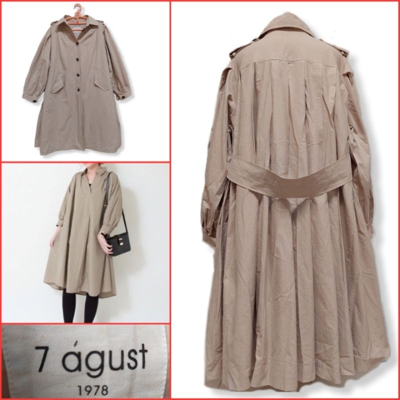 Pleated Women coat/ Coat plisket/ coat berlipat megar