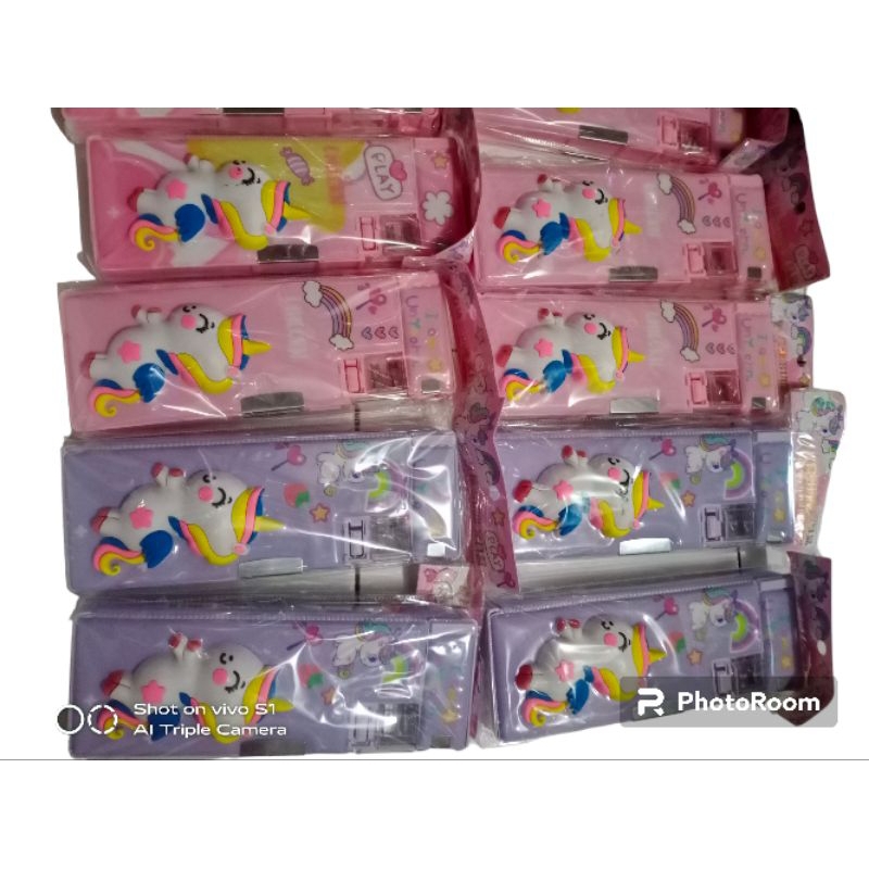 

Grosir pensil case Squishi unicorn / tempat pensil Squishi