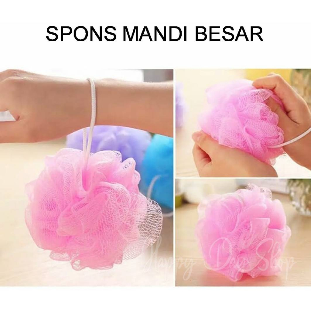 Spons Mandi Besar / Shower Puff