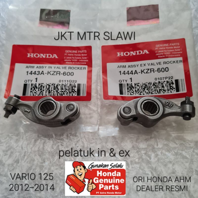 Platuk Templar Rocker Arm IN Dan EX Vario 125 150 PCX 150 ADV 150 Asli AHM 1444AKZR600 & 1443AKZR600