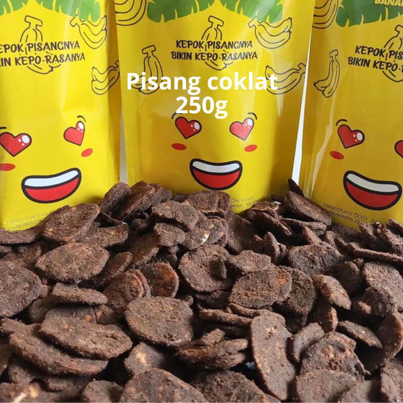 

Banana milky/keripik pisang coklat 250g