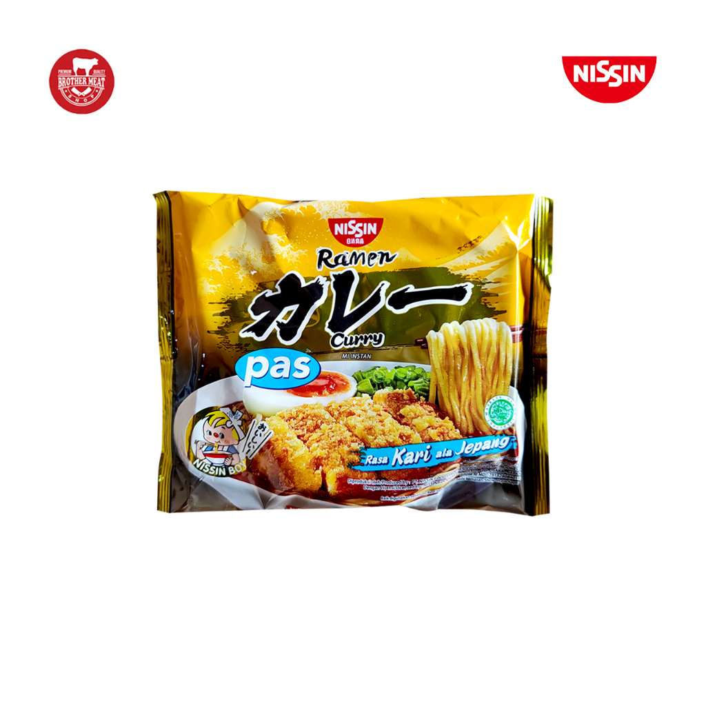 

NISSIN Ramen PAS Curry 76gr, Rasa Kari Ala Jepang