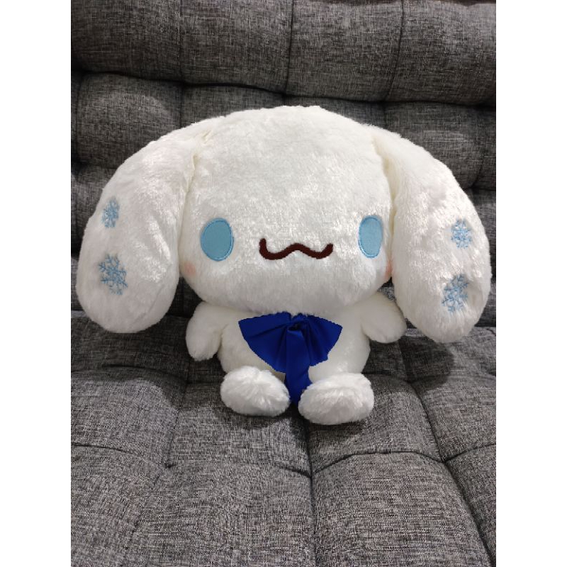 Boneka sanrio cinnamoroll jumbo snow flakes original toreba