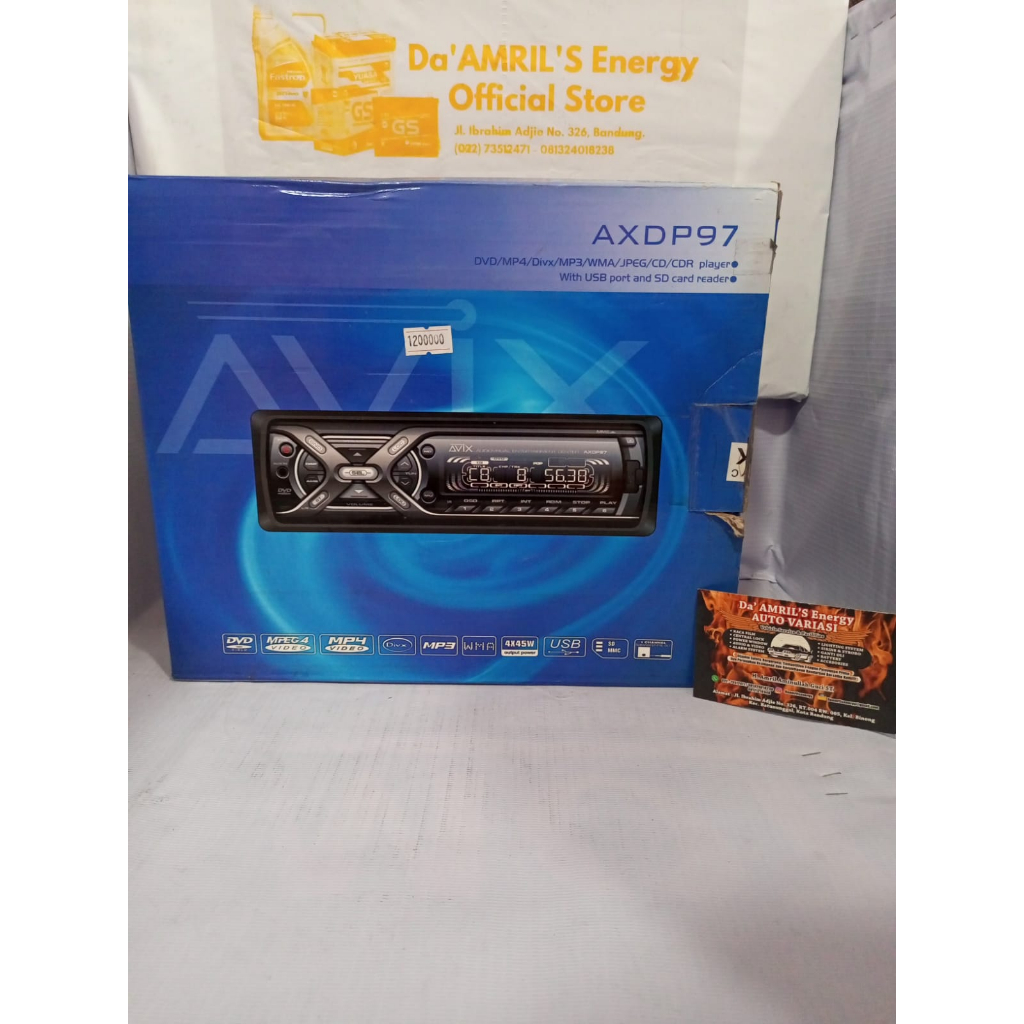 DVD AVIX SINGLE DIN (AXDP97)