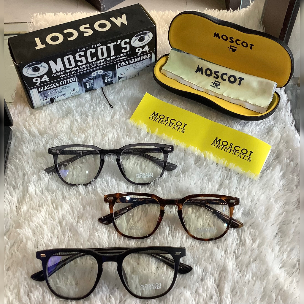 FRAME MOSCOT - KACAMATA BESI - KACAMATA BOR - MOSCOT - FRAME PLASTIK - KACAMATA MOSCOT - FRAME KACAM