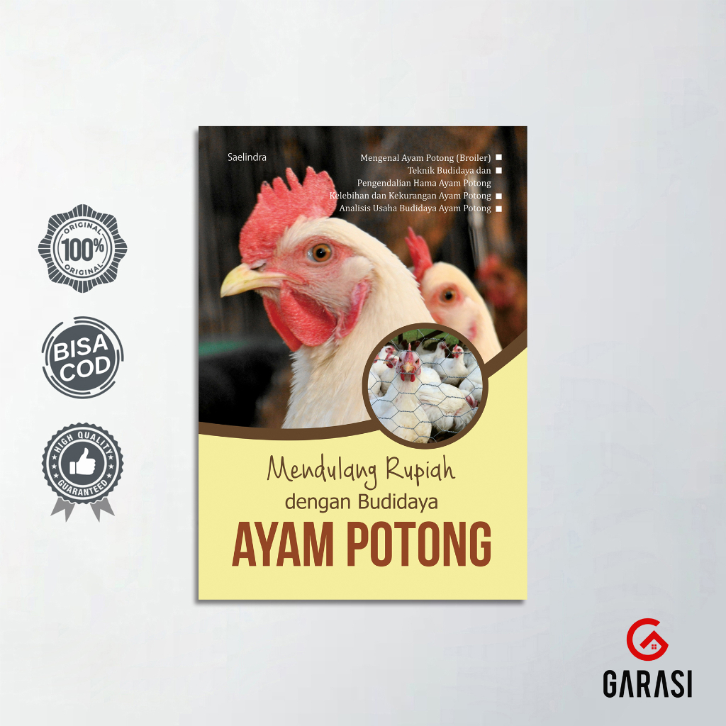 Buku Mendulang Rupiah dengan Budidaya Ayam Potong