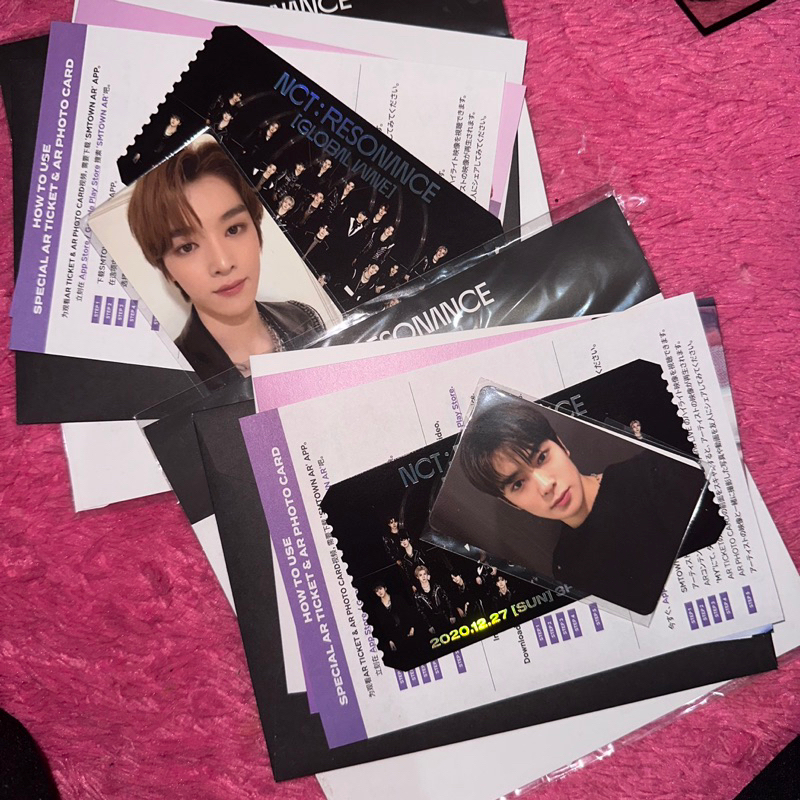 take all jaehyun jisung sungchan beyond live ar ticket standee pt. 2