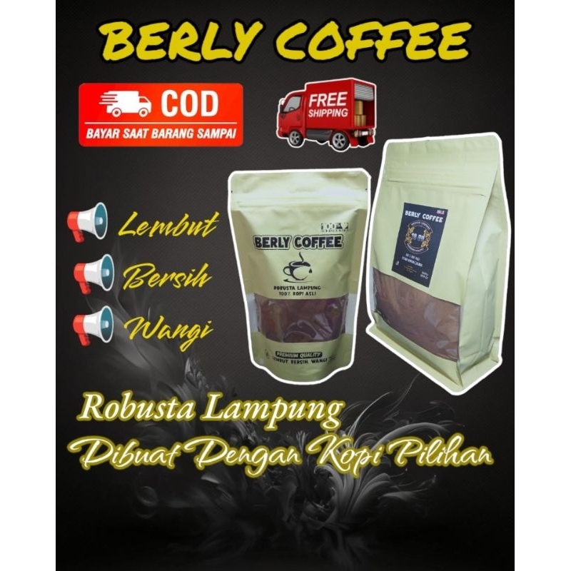 

Kopi Robusta Lampung 1 ½ KG Lembut dan Wangi