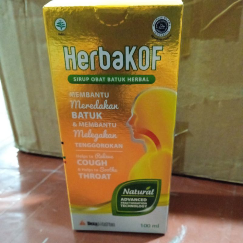 

Herbakof Sirup 100ml/Obat Batuk Herbal;8994388104639