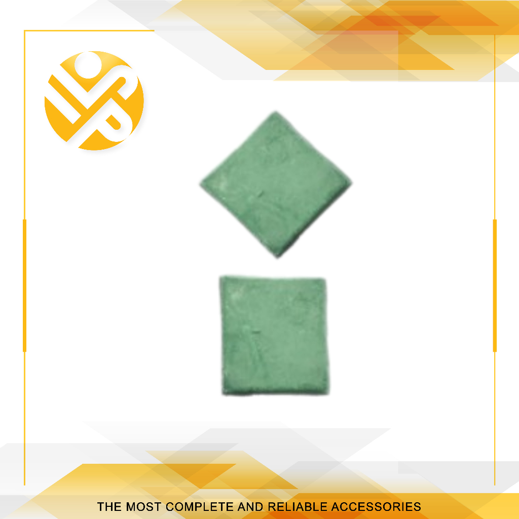 Batu Hijau Pengkilap Batu Gosok Batu Poles