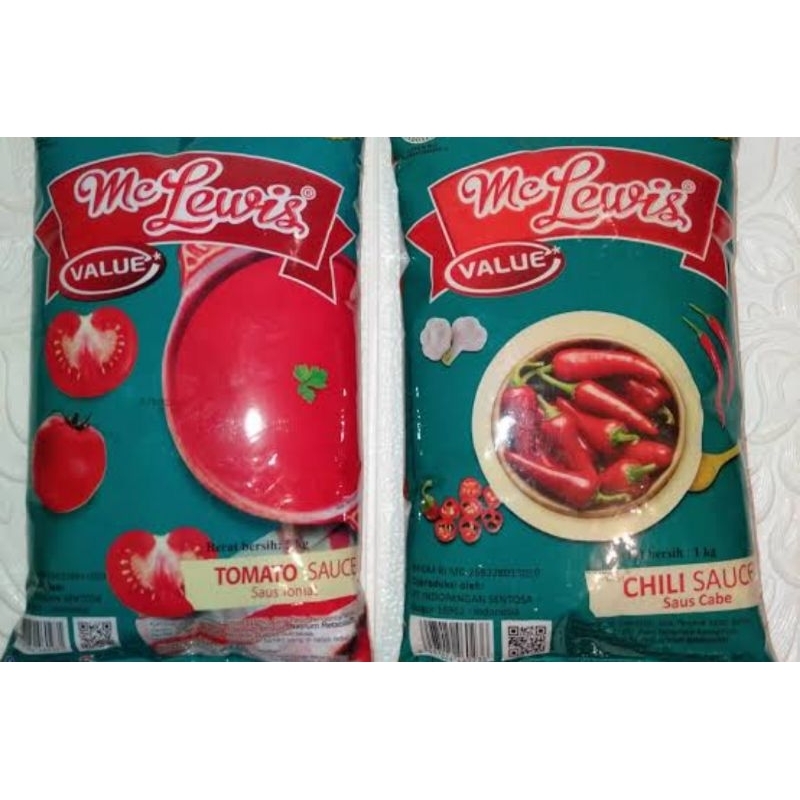 

MC leuwis SAOS TOMAT SAOS SAMBAL CHILI 1 KG, 500G