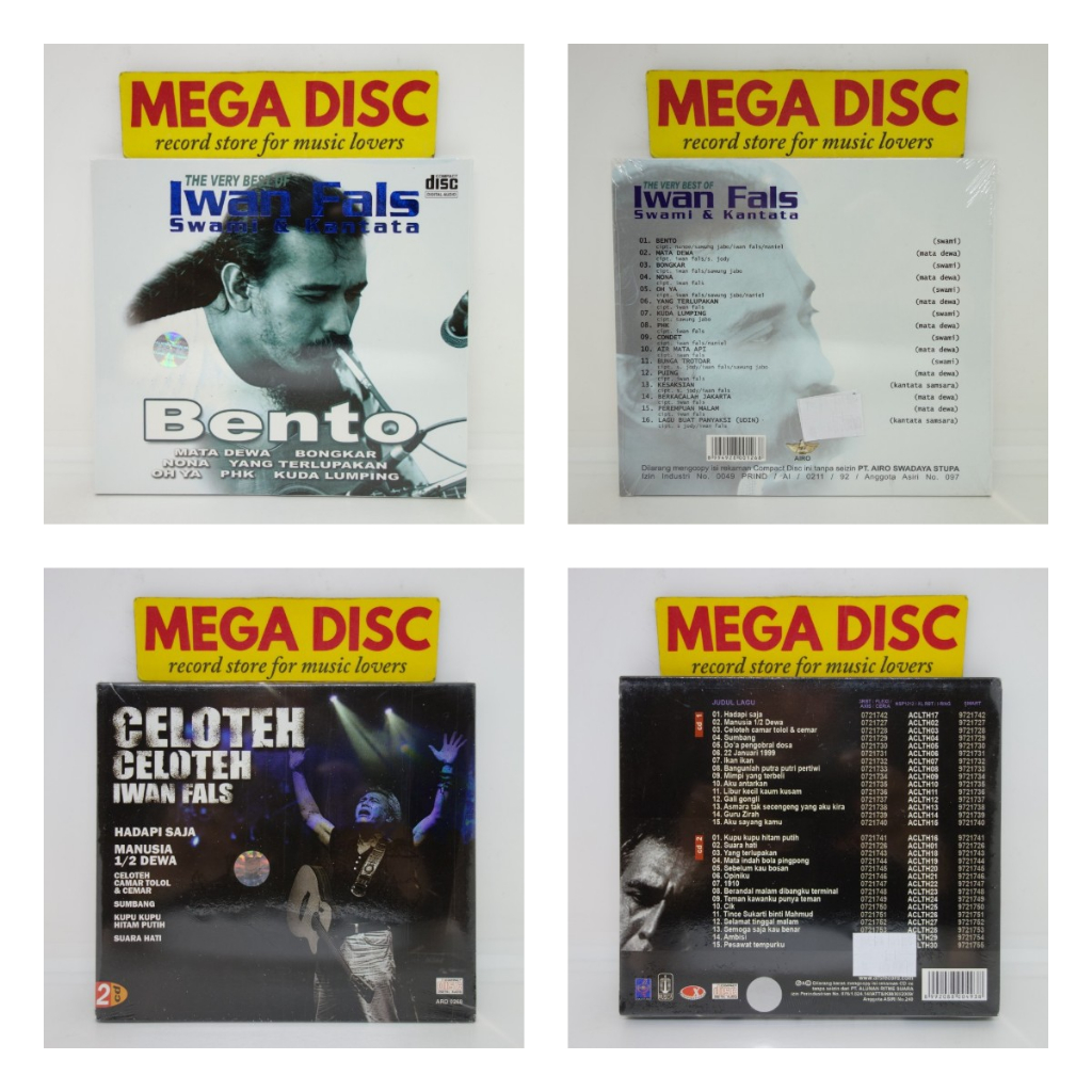 CD Iwan Fals Album Audio Musik Indonesia - Cek Varian / Barcode