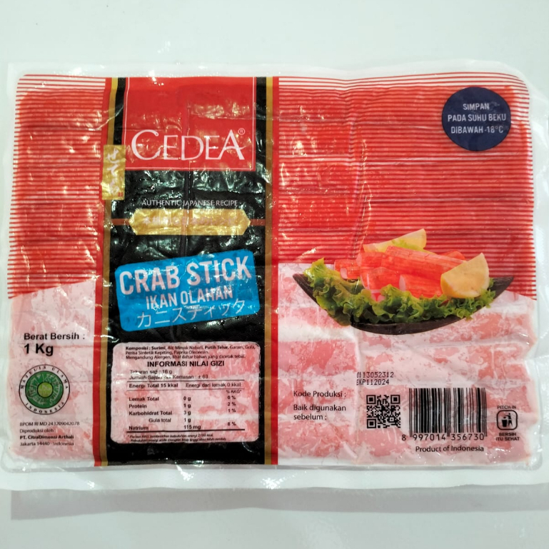 

CEDEA CRAB STICK (1 Kg)