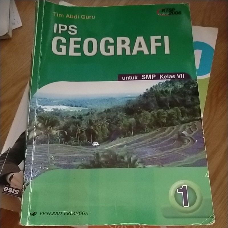 Buku Bekas Pakai - Buku IPS Geografi Kelas SMP 1 / Buku IPS Geografi SMP Kelas VII