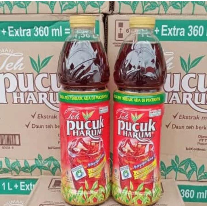 

TEH PUCUK HARUM 1.36 LITER (1 BOTOL)