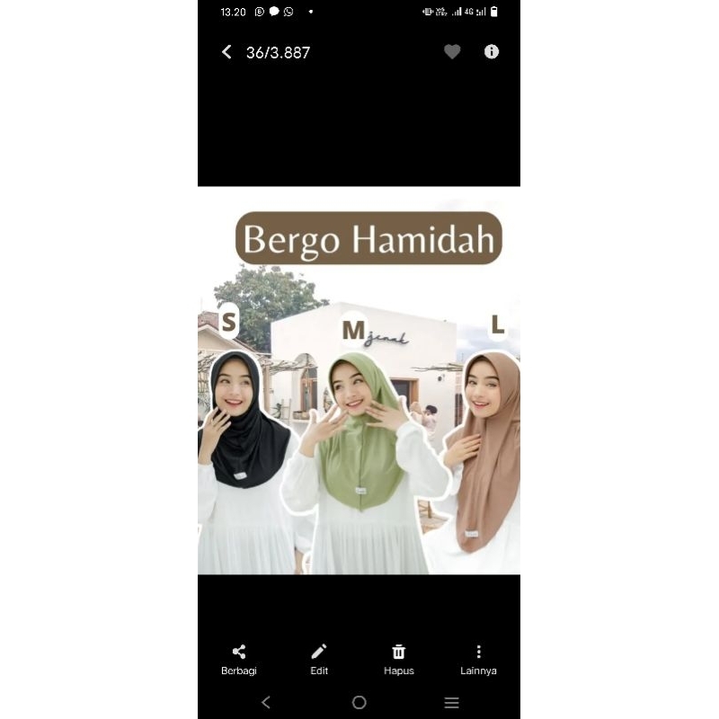 hijab bergo kenan