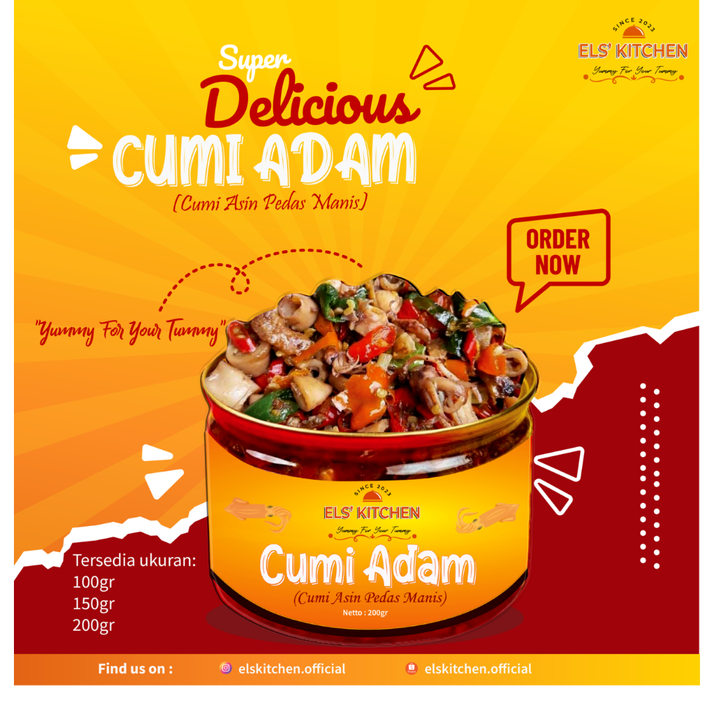 

Cumi ADAM (Asin Pedas Manis)