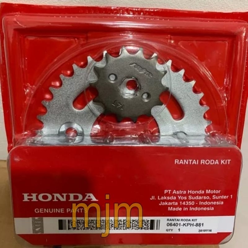 Gear Set Gir Set Honda Kharisma Karisma Supra X 125 Karbu KPH