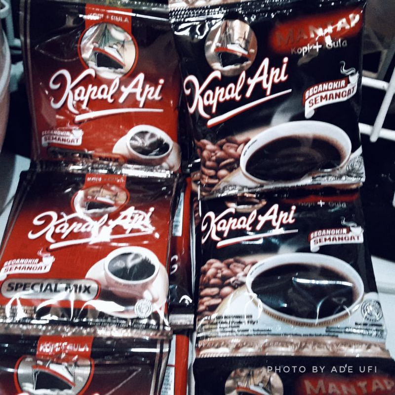 

Kapal Api mix & mantap renteng 25g 1 renteng isi 12 sachet