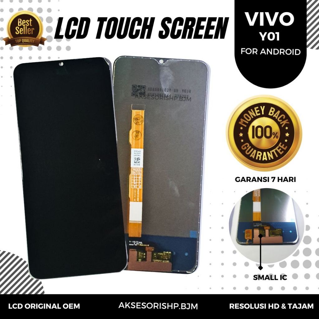 LCD Touchscreen Vivo Y01