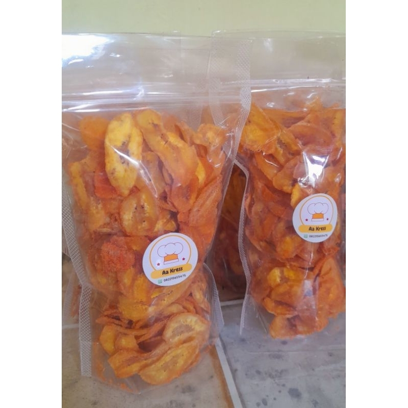 

keripik pisang asin balado