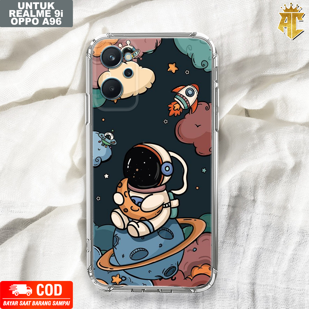 CASE REALME 9i / OPPO A96 2023 - Casing REALME 9i / OPPO A96 Terbaru AERO STORE [ MOTIF 09 ] Silikon