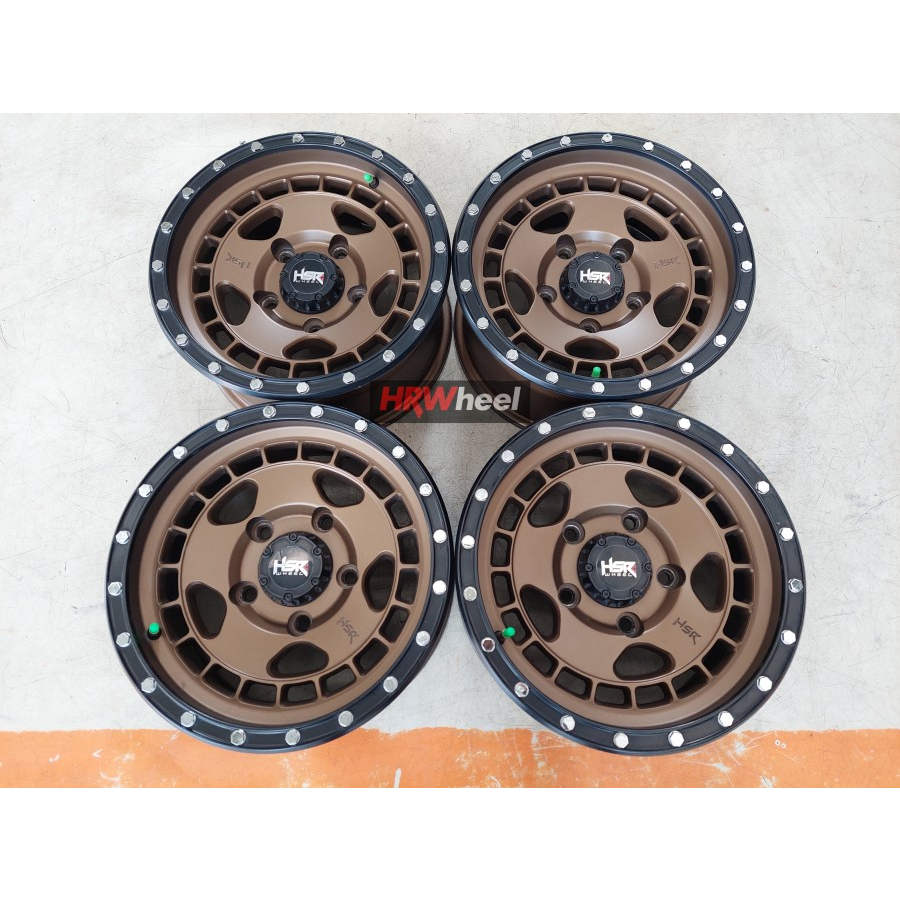 Velg Bekas Offroad Mobil Escudo Katana Ring 15 Lebar 7 Lubang pcd 5x139,7 Et0 Bronze