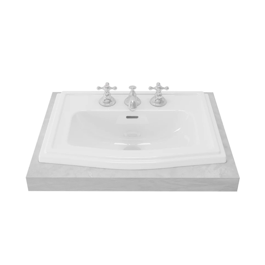 Toto Wastafel - Wash Basin Warna White Lw781J Body Only