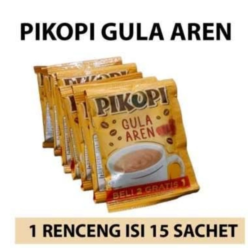 

Pikopi Gula Aren (1 renceng 15 sachet)