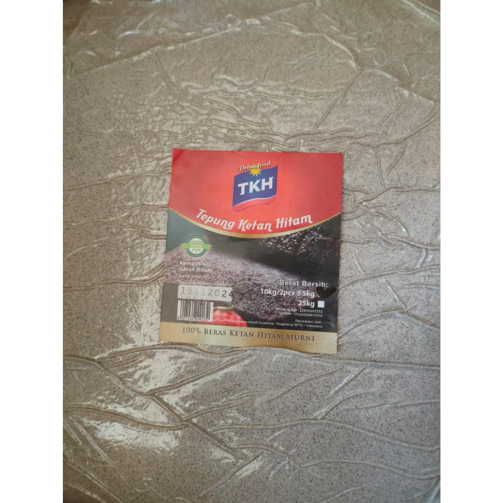 

TEPUNG KETAN HITAM TKH Kemasan repack 200 gram