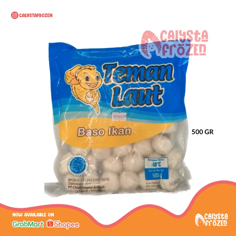 

BAKSO IKAN TEMAN LAUT 500gr