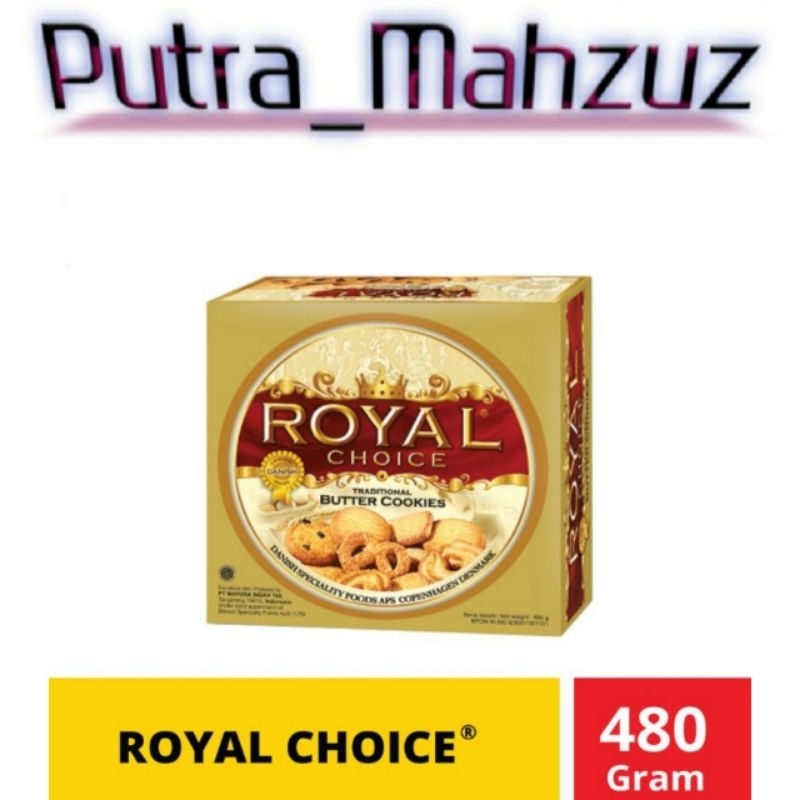 

ROYAL Choice Butter Cookies (480gr)