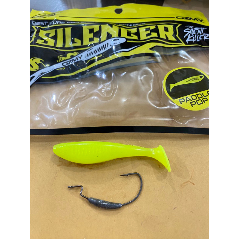 Ozmy Paddle pop 7cm harga satuan sama hook Original Ozmy
