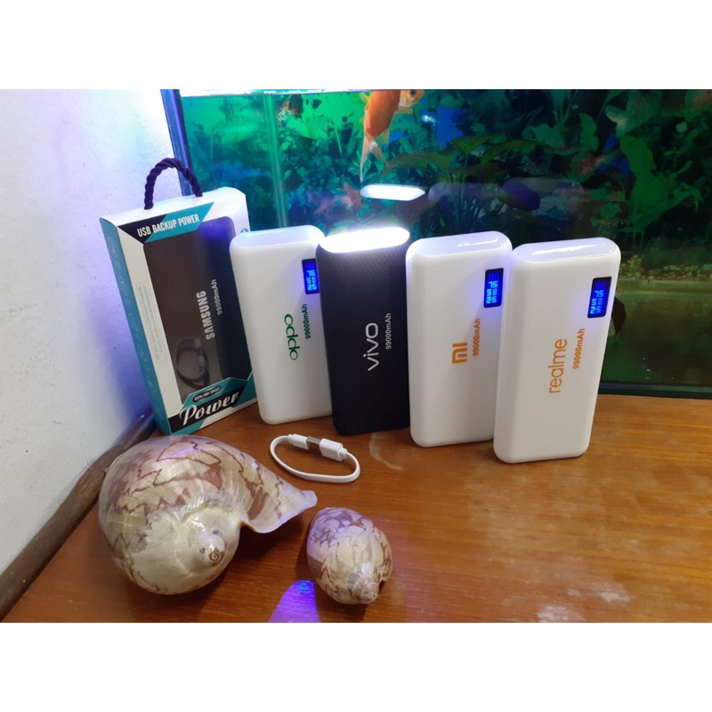 Powerbank branded LED 99.000 Mah