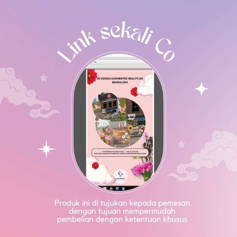 

produk pembelian sekali pesan