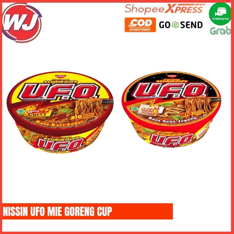 NISSIN UFO MIE GORENG CUP 88g