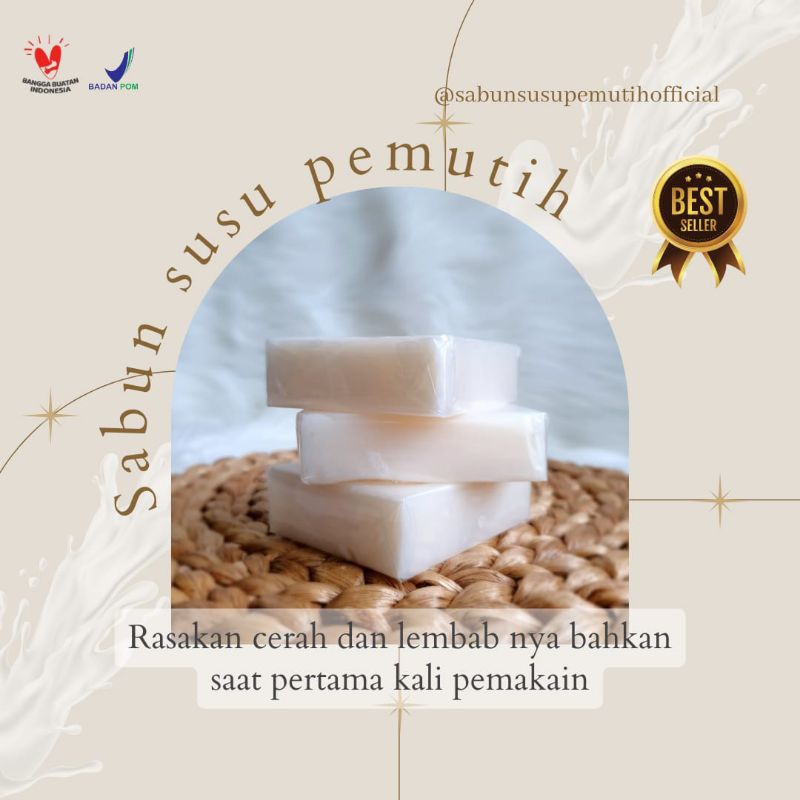 sabun susu pemutih ampuh 2in1