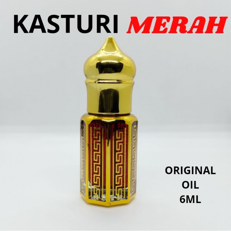 KASTURI MERAH PARFUM ROLL ON / PARFUM KASTURI MERAH ROLL ON