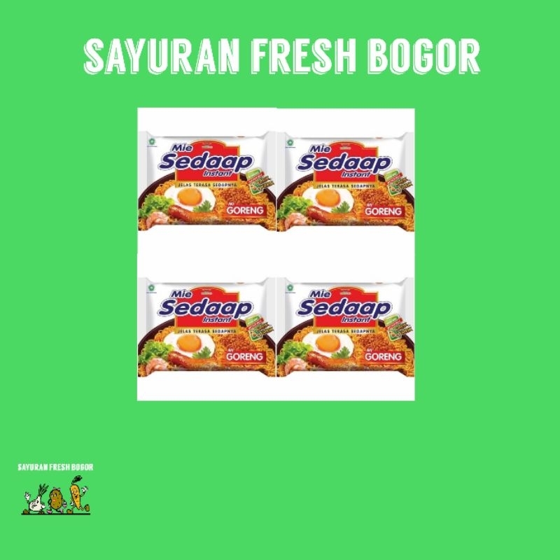 

Mie Goreng Sedap ( 4 Pcs ) | Sayuran Fresh Bogor