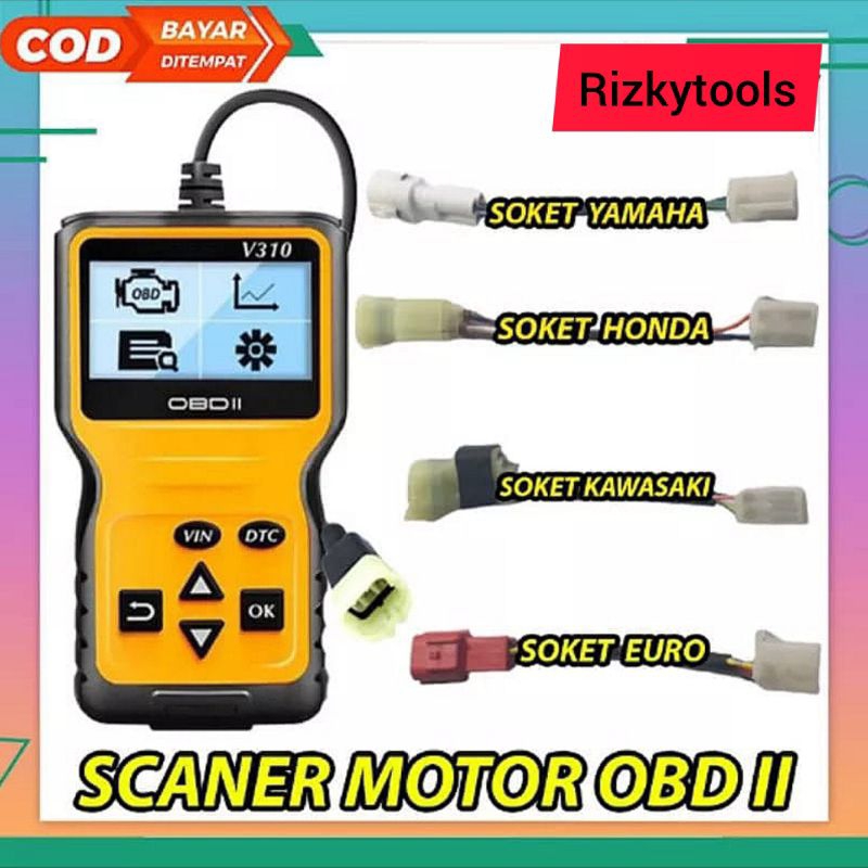 scanner OBD 2 MOTOR INJEKSI