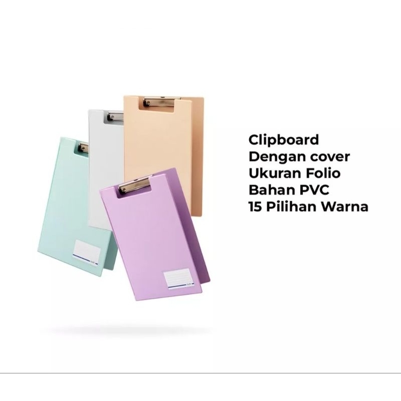 

Bantex Clipboard | Papan Jalan Dengan Cover / Penutup Folio