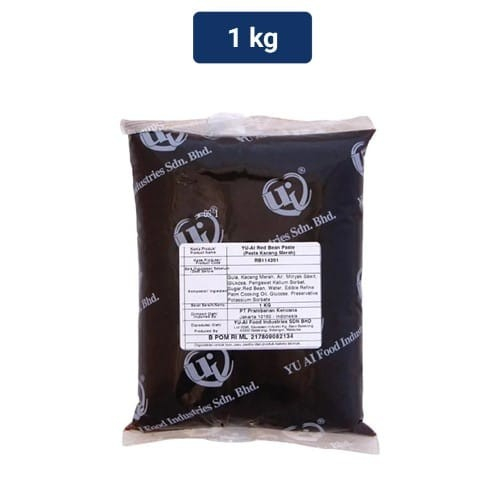 

LIVE SHOPEE Yu ai Yu-ai Red Bean Paste / Pasta Kacang Merah / k merah 1 kg